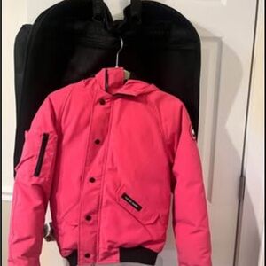 Canada Goose Kids Pink Puffer Jacket